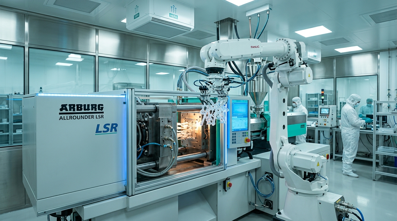 Advanced Liquid Silicone Rubber Injection Cleanroom